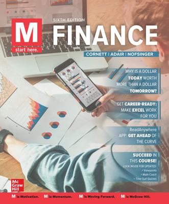 m finance 6th edition marcia cornett, troy adair, john nofsinger 1266827870, 9781266827877