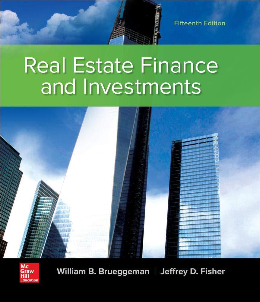 real estate finance and investments 15th edition william brueggeman, jeffrey fisher 007337735x, 978-0073377353
