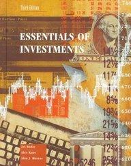 essentials of investments 3rd edition zvi bodie, alan j. marcus, alex kane 0256164592, 9780256164596