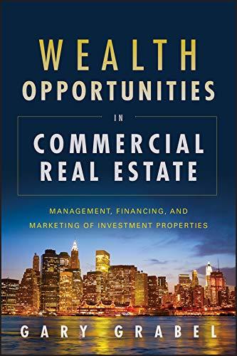 wealth opportunities in commercial real estate management financing and marketing of investment properties
