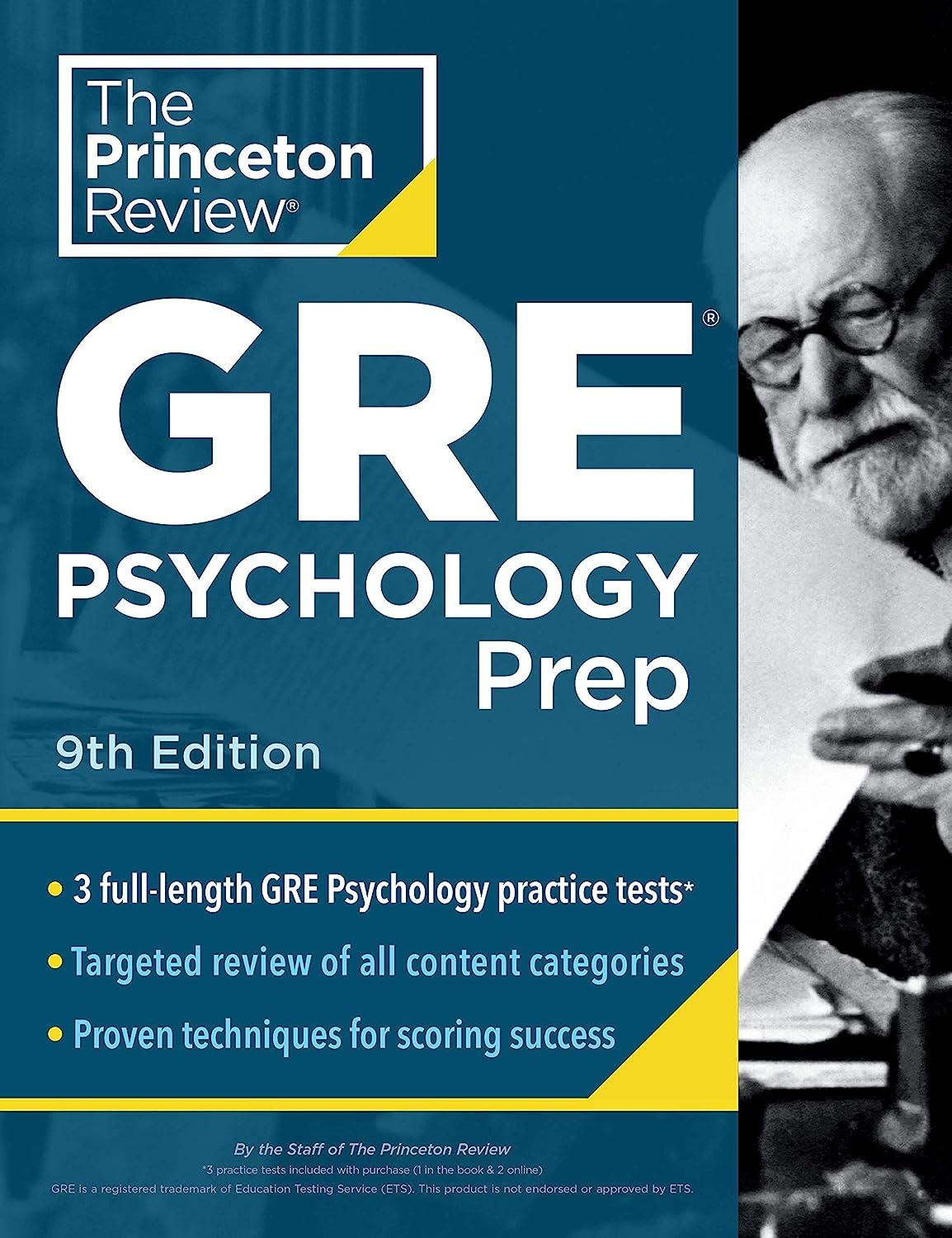 princeton review gre psychology prep 9th edition the princeton review 0525570187, 978-0525570189