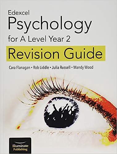 edexcel psychology for a level year 2 revision guide 1st edition cara flanagan, rob liddle, julia russell,