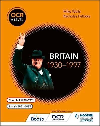 ocr a level history britain 1930-1997 1st edition nicholas fellows 1471837297, 978-1471837296