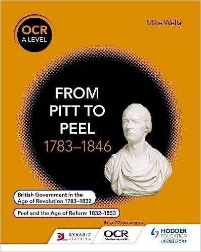 ocr a level history from pitt to peel 1783-1846 1st edition mike wells 1471836711, 978-1471836718