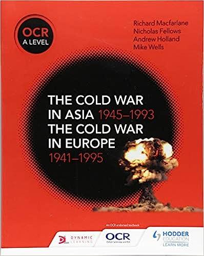 ocr a level history the cold war in asia 1945-1993 and the cold war in europe 1941-1995 1st edition nicholas