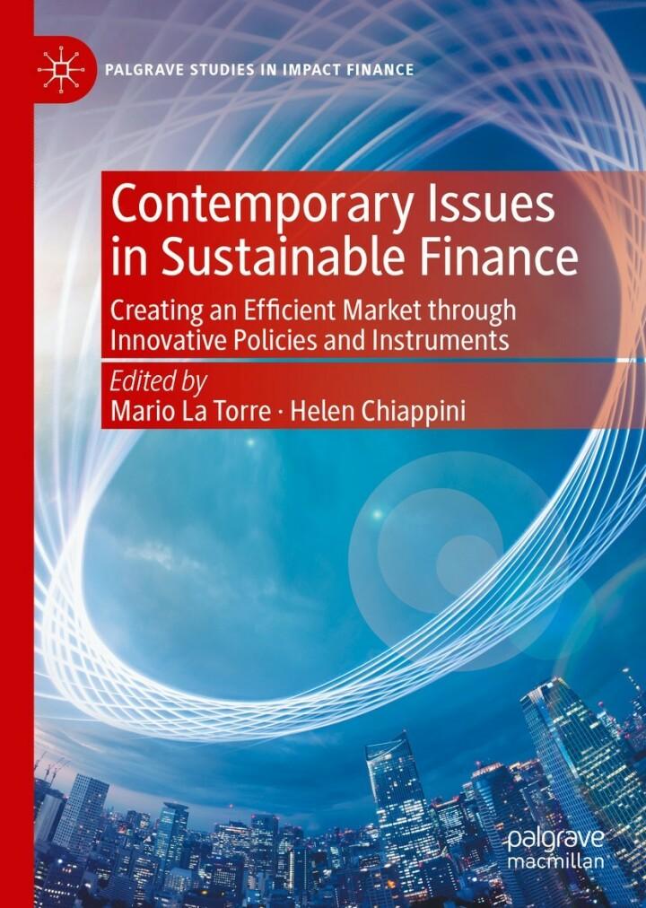 contemporary issues in sustainable finance creating an efficient market through innovative policies and