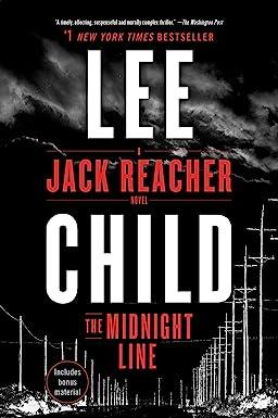 a jack reacher novel the midnight line 1st edition lee child 052548289x, 978-0525482895