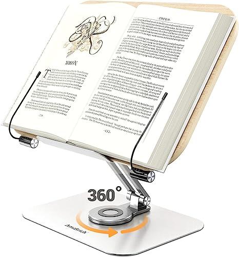 amasrich book stand for reading, adjustable  amasrich b0blkfwdkp