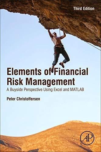 elements of financial risk management a buyside perspective using excel and matlab 3rd edition peter