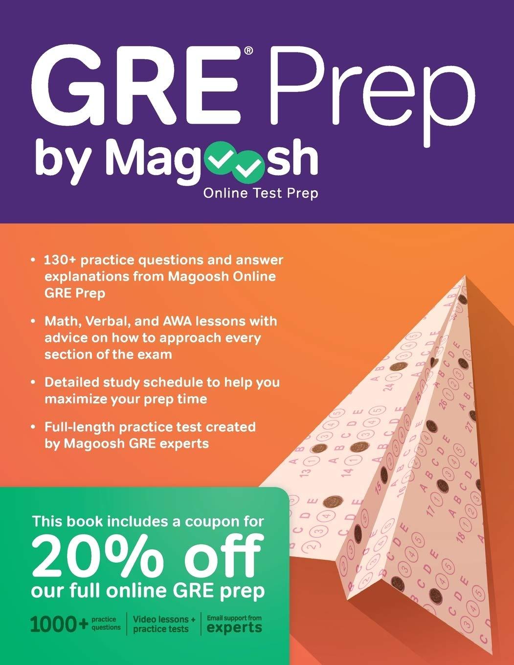 gre prep by magoosh 1st edition magoosh, chris lele, mike mcgarry 1939418917, 978-1939418913