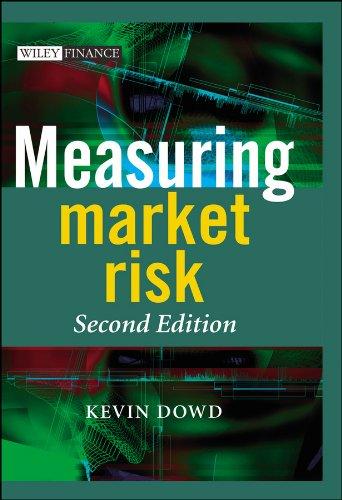 measuring market risk 2nd edition kevin dowd 0470013036, 978-0470013038