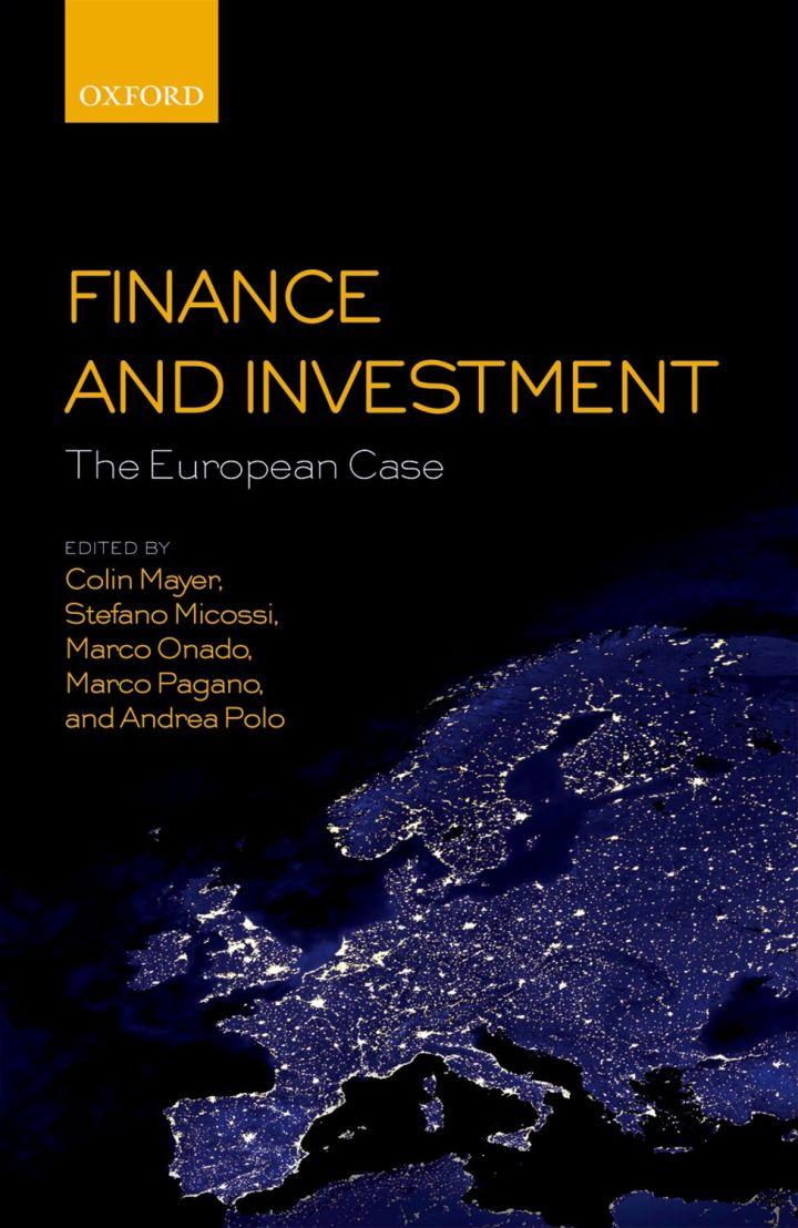 finance and investment the european case 1st edition colin mayer, stefano micossi, marco onado 0198815816,