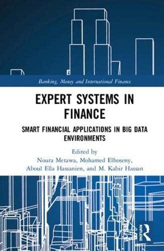 expert systems in finance smart financial applications in big data environments banking money and