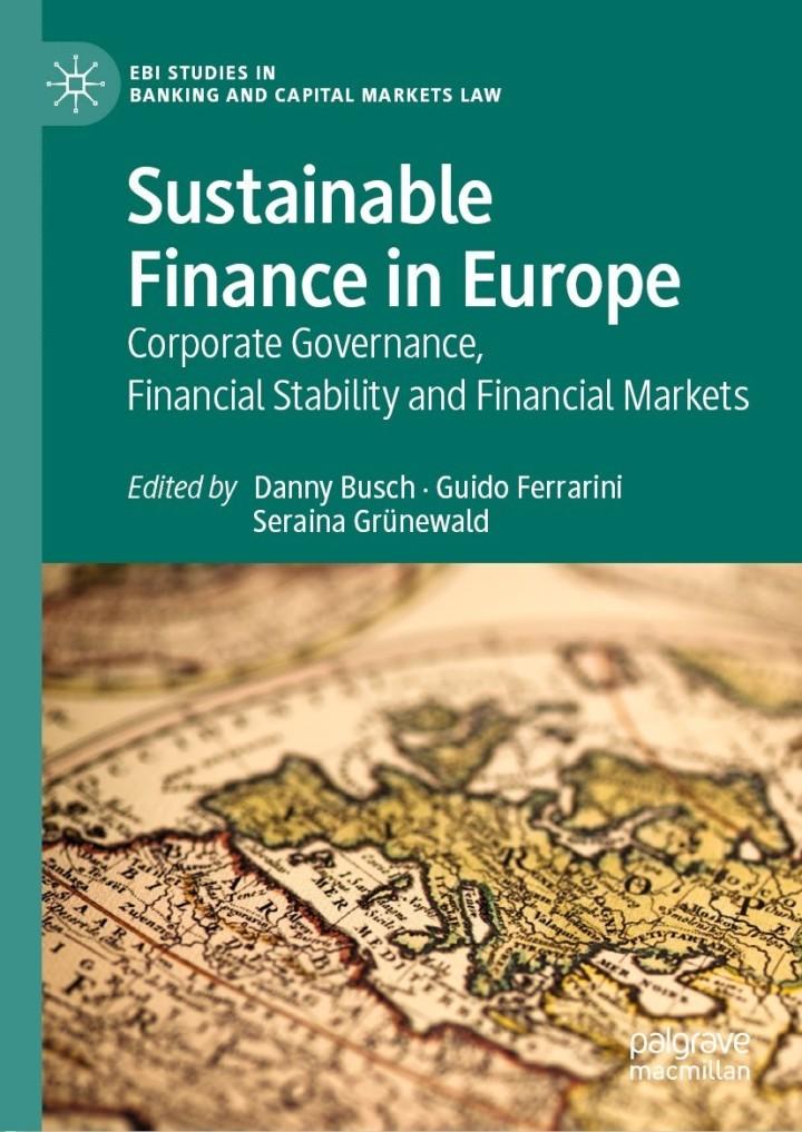 sustainable finance in europe corporate governance financial stability and financial markets 1st edition