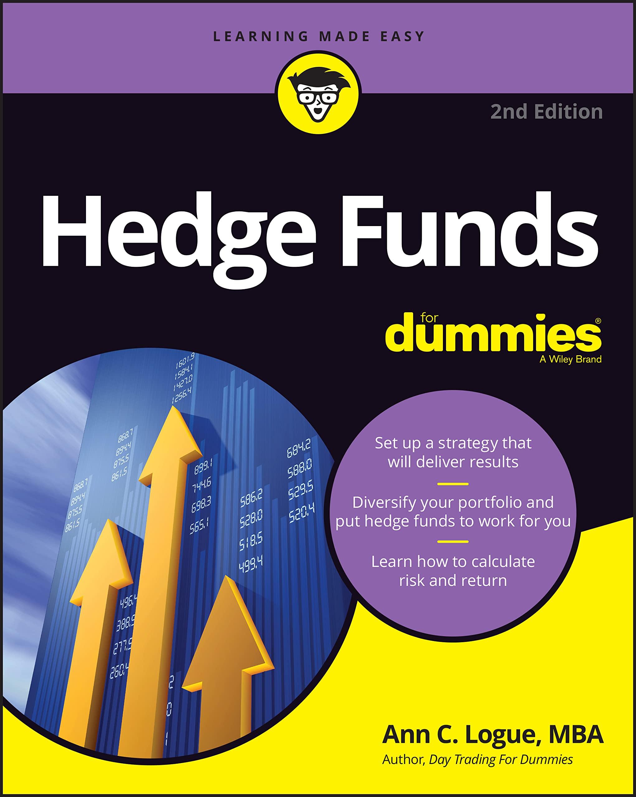 hedge funds for dummies a wiley brand 2nd edition ann c. logue 1119907551, 978-1119907558