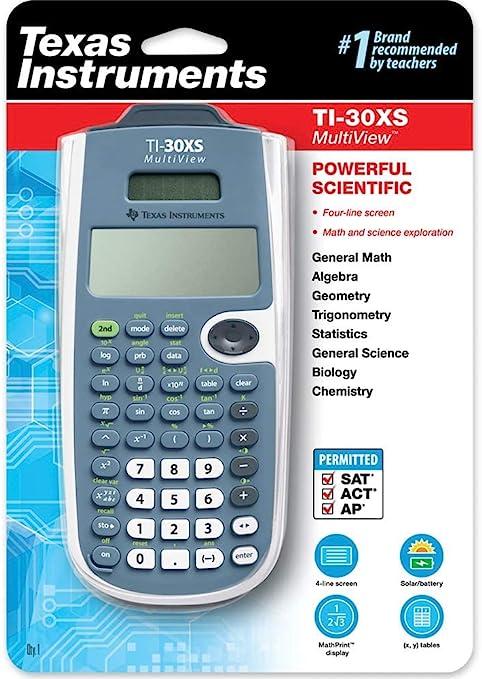 texas instruments ti-30xs multiview scientific calculator  texas instruments b000pdfq6k