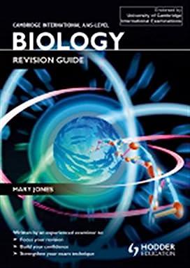 cambridge international a/as level biology revision guide 1st edition mary jones 1444112678, 978-1444112672