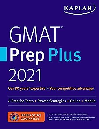 gmat prep plus 2021 1st edition kaplan test prep 1506262376, 978-1506262376