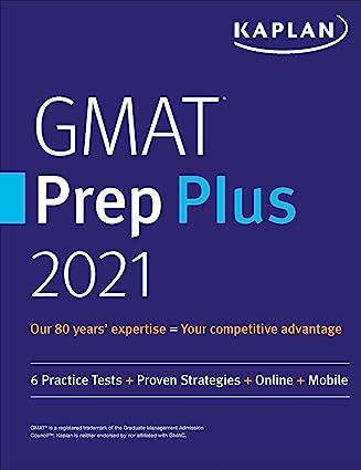 gmat prep plus 2021 1st edition kaplan 1506271413, 978-1506271415