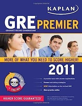 gre graduate record examinations premier with cd-rom 2011 edition kaplan 141954991x, 978-1419549915