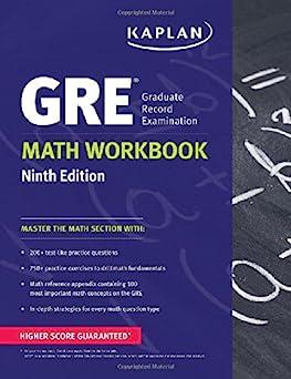 gre math workbook 9th edition kaplan 1609781023, 978-1609781026