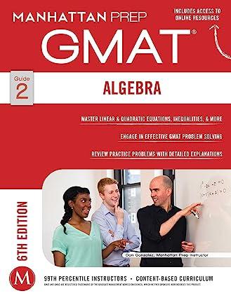 manhattan prep gmat algebra 6th edition manhattan gmat 978-1941234006