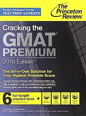 cracking the gmat premium 2015 1st edition princeton review 0804124949, 978-0804124942