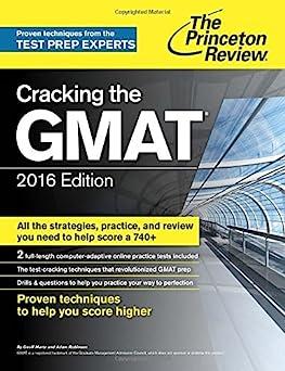 cracking the gmat 2016 1st edition princeton review 080412602x, 978-0804126021