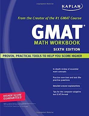 kaplan gmat math workbook 6th edition kaplan 1419552163, 978-1419552168