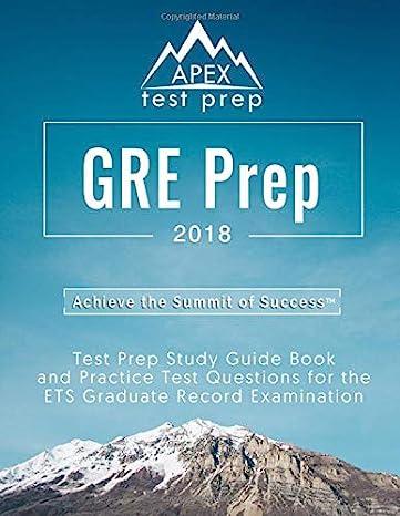 gre prep 2018 test prep study guide book and practice test questions for the ets graduate record examination
