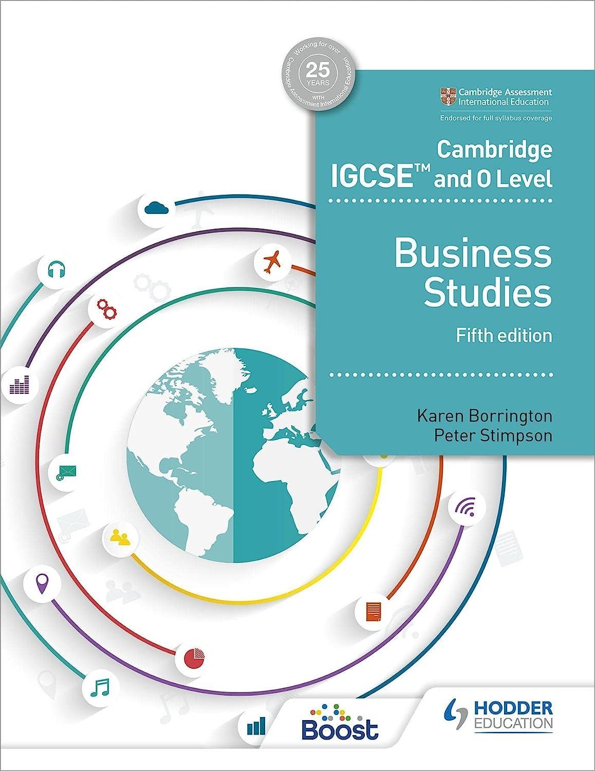 cambridge igcse and o level business studies 5th edition karen borrington, peter stimpson 1510421238,