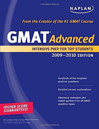 kaplan gmat advanced 2009-2010 intensive prep for top students 2009 edition kaplan 1419552554, 978-1419552557