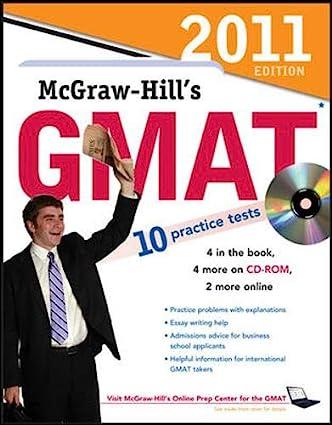 mcgraw-hills gmat with 2011 edition 5th edition james hasik, stacey rudnick, ryan hackney 0071740333,