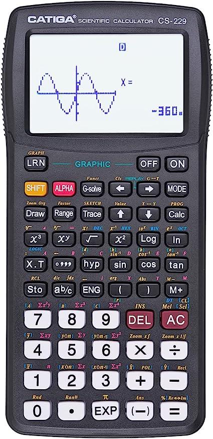 Catiga Scientific Calculator With Intuitive Interface And Graphic Functions