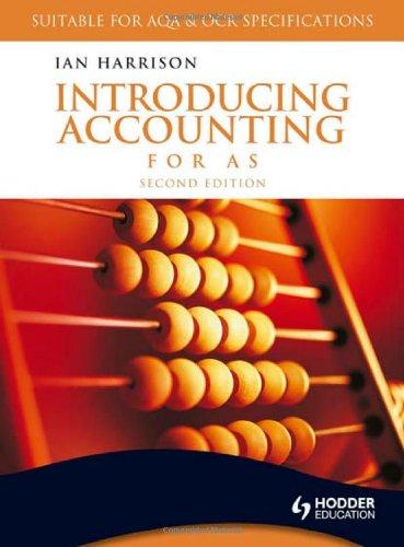 introducing accounting for as 2nd edition ian harrison 0340959401, 978-0340959404