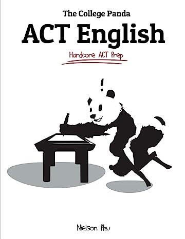 the college pandas act english 1st edition nielson phu 0989496406, 978-0989496407