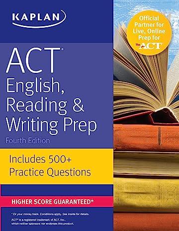 act english reading and writing prep includes 500 practice questions 4th edition kaplan test prep 1506214428,