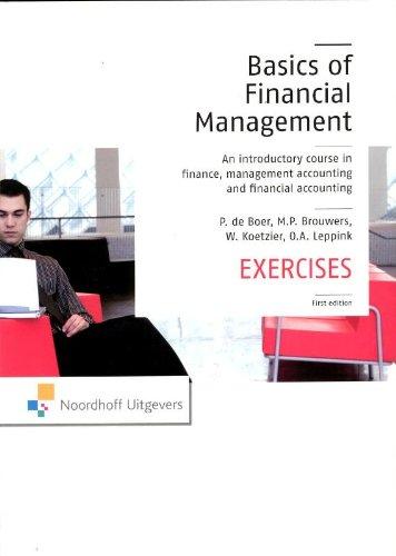 the basics of financial management an introductory course in finance management accounting and financial