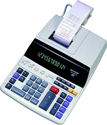 sharp heavy duty color printing calculator  sharp b00005bief