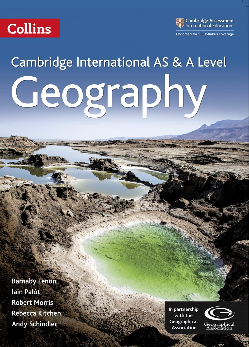 collins cambridge international as and a level geography 1st edition barnaby lenon, rebecca kitchen, andy
