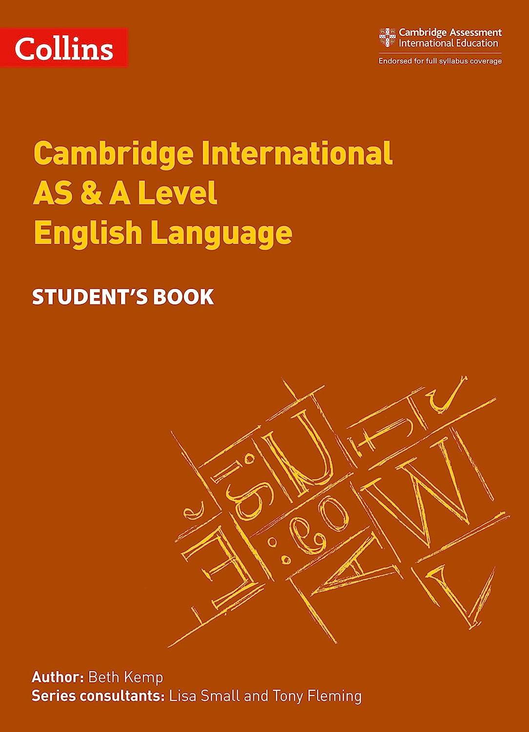 cambridge international as and a level english language student book 1st edition beth kemp 0008287600,