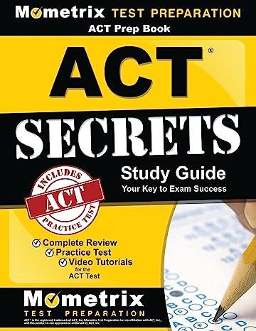 act prep book act secrets study guide your key exam to success 1st edition act 1516707400, 978-1516707409