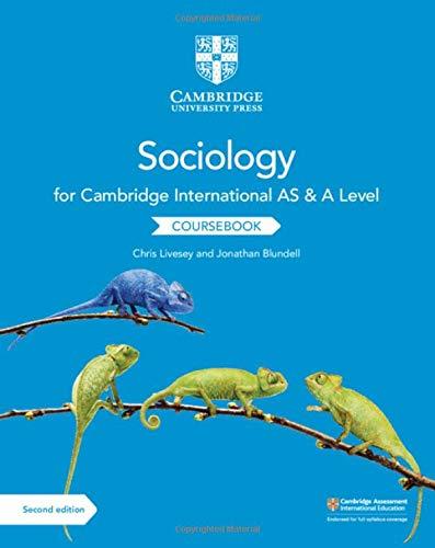 cambridge international as and a level sociology coursebook 2nd edition chris livesey, jonathan blundell