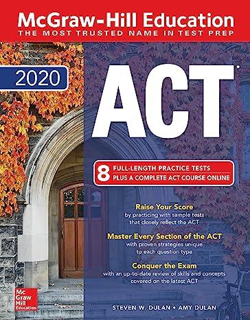 act 8 full length practice tests plus a complete act course online 2020 1st edition steven dulan, amy dulan