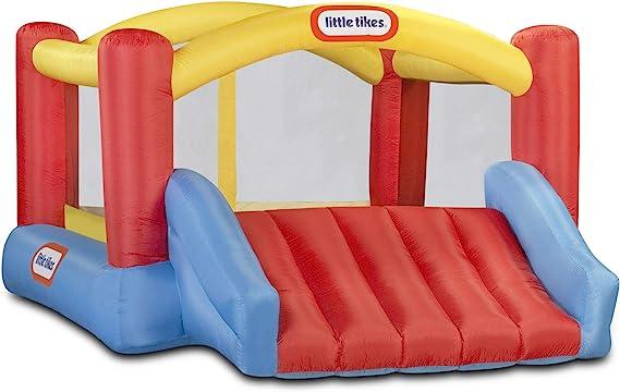 little tikes jump n slide inflatable bouncer includes heavy duty blower  little tikes b003nsbmui