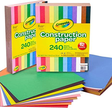 crayola construction paper 240 count  crayola b00mj8jsfe