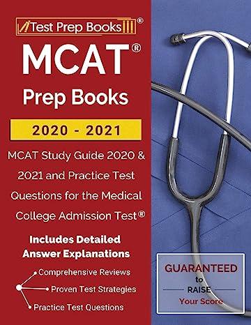 mcat prep books mcat study guide 2020 and 2021 and practice test questions for the medical college admission