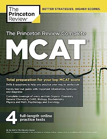 the princeton review complete mcat total preparation for your top mact score 1st edition princeton review
