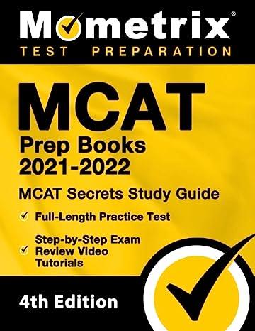 mcat prep books mcat secrets study guide full length practice test step by step exam review video tutorials