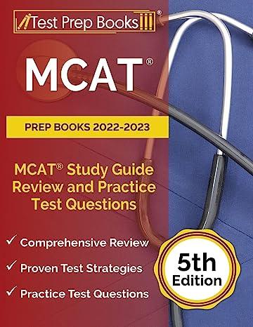 mcat prep books mcat study guide review and practice test questions 2022-2023 5th edition joshua rueda